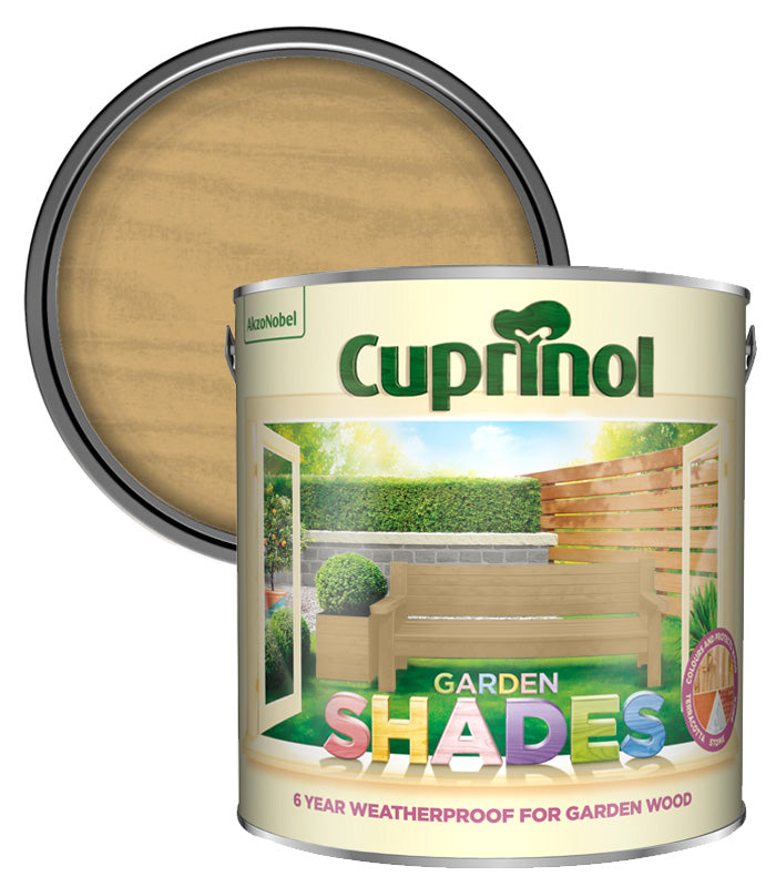 Cuprinol Garden Shades Mix - Pollen Yellow - 2.5L