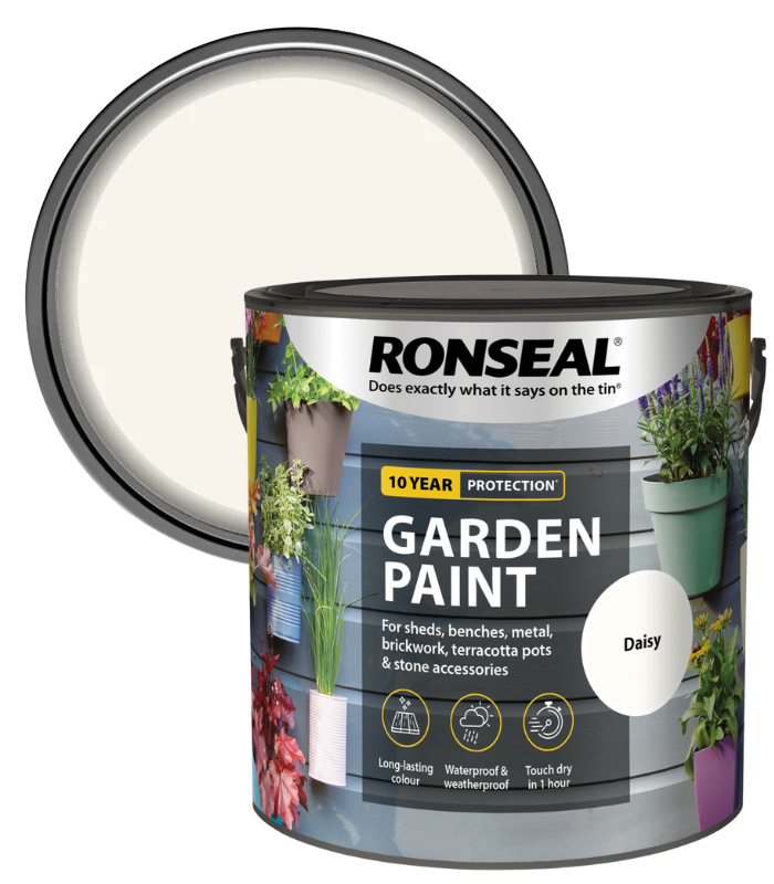 Ronseal Garden Paint - Daisy - 2.5 Litre