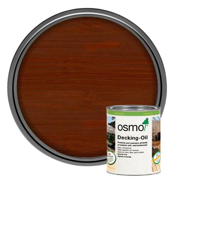 Osmo Decking Oil - Bangkirai Dark - 125ml