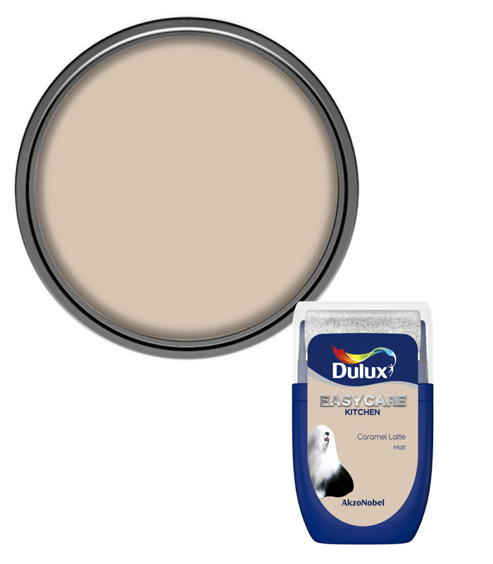 Dulux Easycare Kitchen Matt Tester Pot - 30ml - Caramel Latte