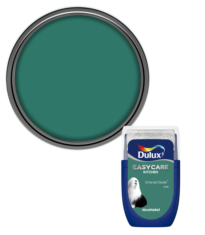 Dulux Easycare Kitchen Matt Tester Pot - 30ml - Emerald Glade