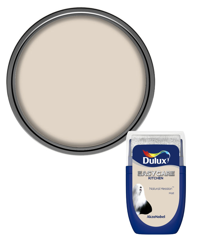 Dulux Easycare Kitchen Matt Tester Pot - 30ml - Natural Hessian