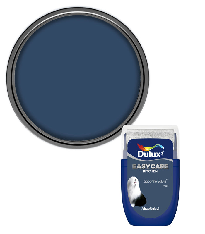 Dulux Easycare Kitchen Matt Tester Pot - 30ml - Sapphire Salute