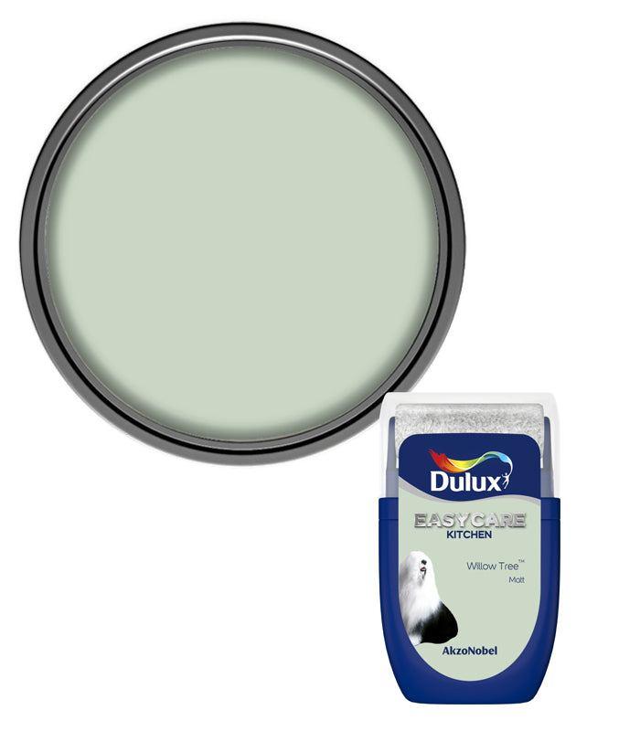 Dulux Easycare Kitchen Matt Tester Pot - 30ml - Willow Tree