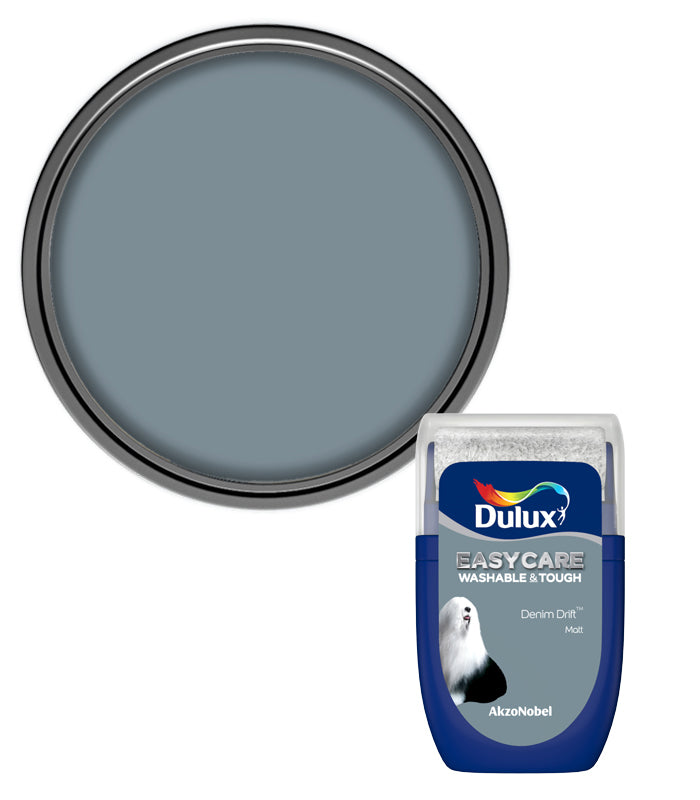 Dulux Easycare Washable Tough Matt Tester Pot - 30ml - Denim Drift