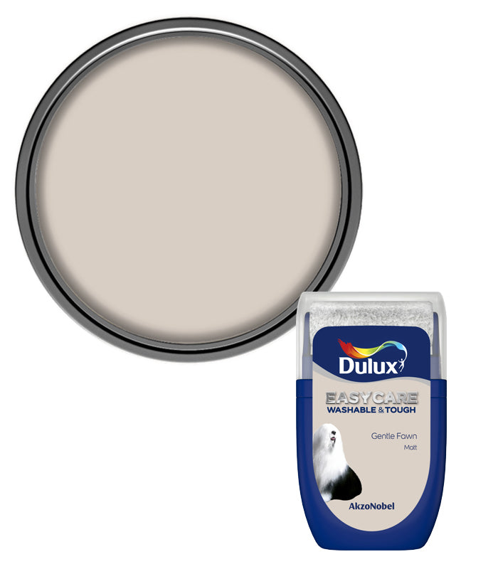 Dulux Easycare Washable Tough Matt Tester Pot - 30ml - Gentle Fawn