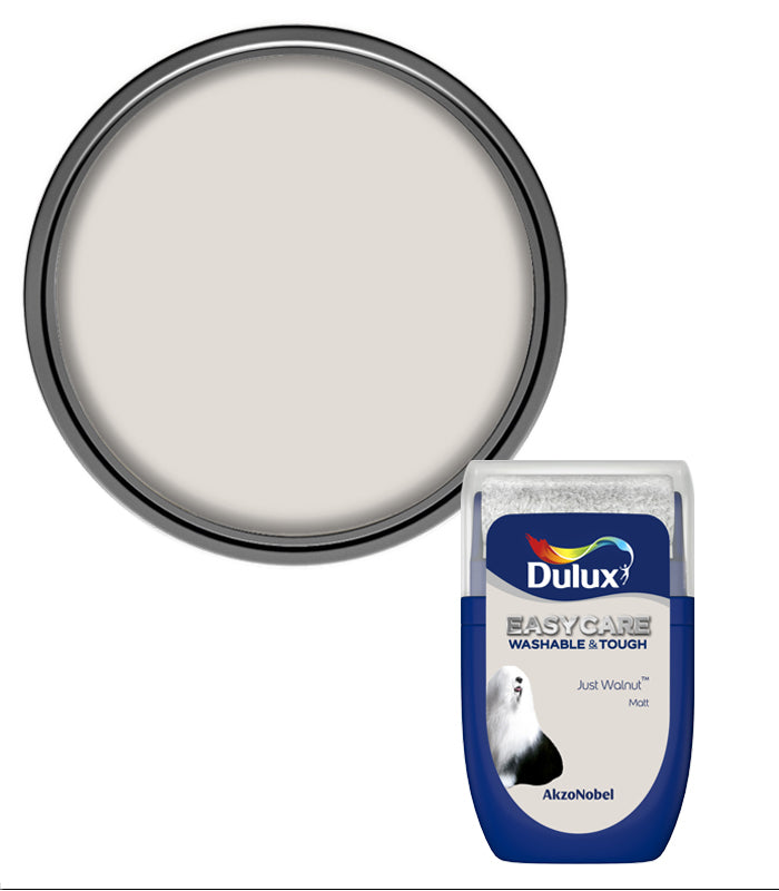 Dulux Easycare Washable Tough Matt Tester Pot - 30ml - Just Walnut