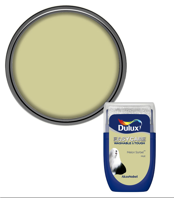 Dulux Easycare Washable Tough Matt Tester Pot - 30ml - Melon Sorbet