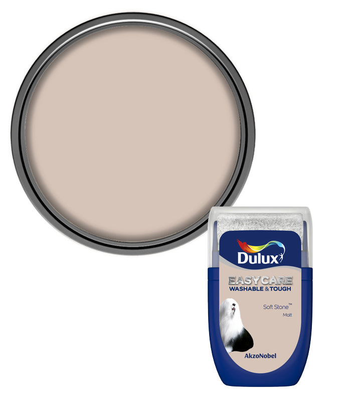 Dulux Easycare Washable Tough Matt Tester Pot - 30ml - Soft Stone