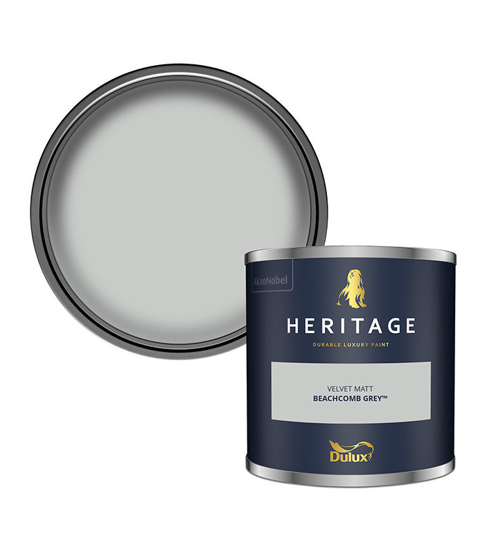 Dulux Heritage Velvet Matt - 125ml Tester Pot - Beachcomb Grey