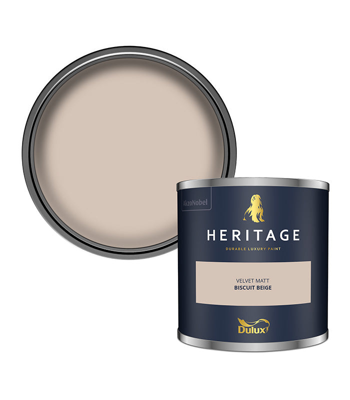 Dulux Heritage Velvet Matt - 125ml Tester Pot - Biscuit Beige