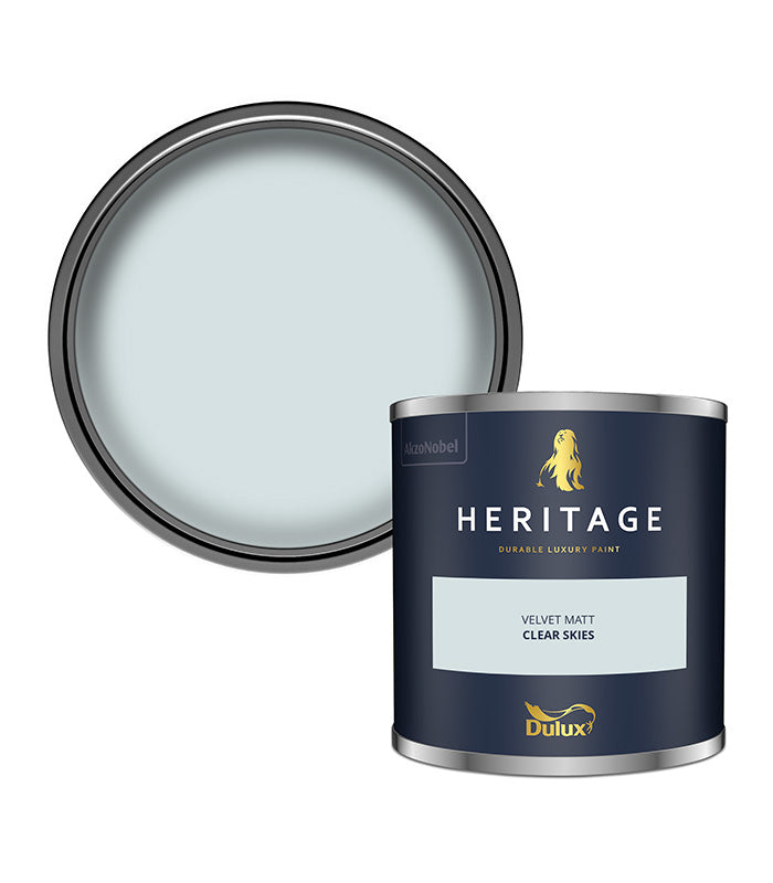 Dulux Heritage Velvet Matt - 125ml Tester Pot - Clear Skies