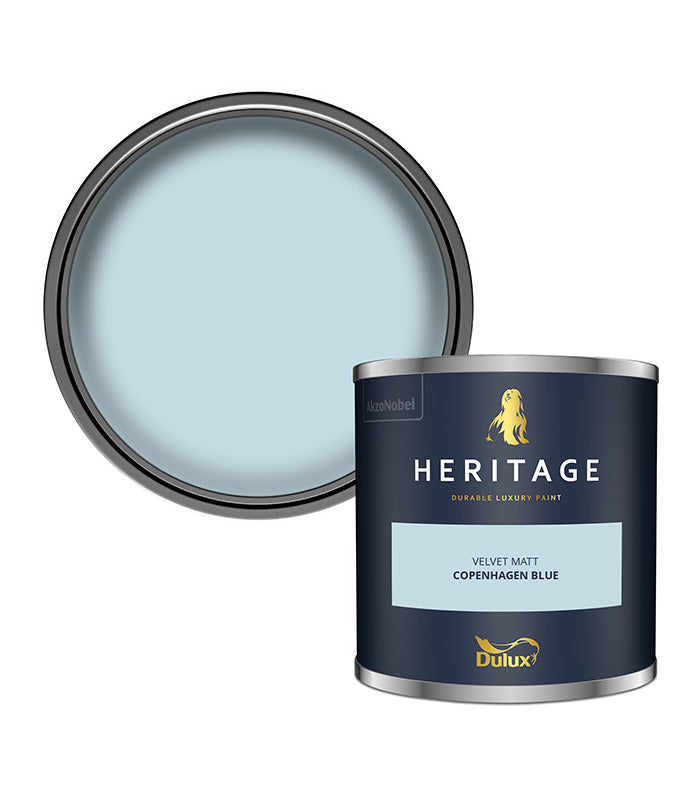 Dulux Heritage Velvet Matt - 125ml Tester Pot - Copenhagen Blue