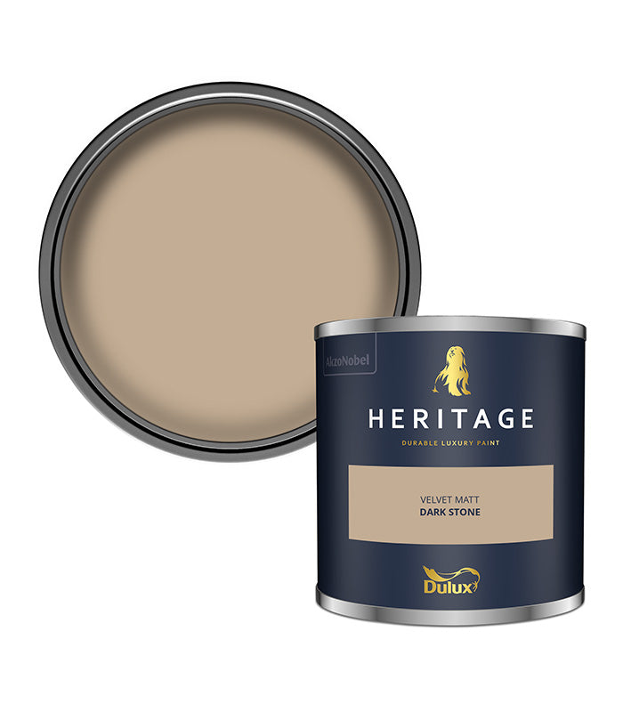Dulux Heritage Velvet Matt - 125ml Tester Pot - Dark Stone