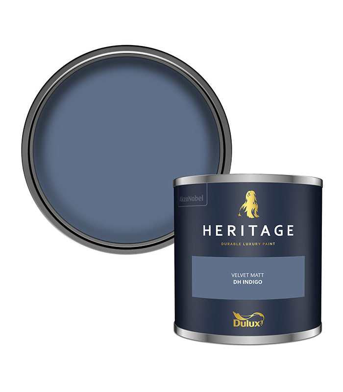 Dulux Heritage Velvet Matt - 125ml Tester Pot - DH Indigo