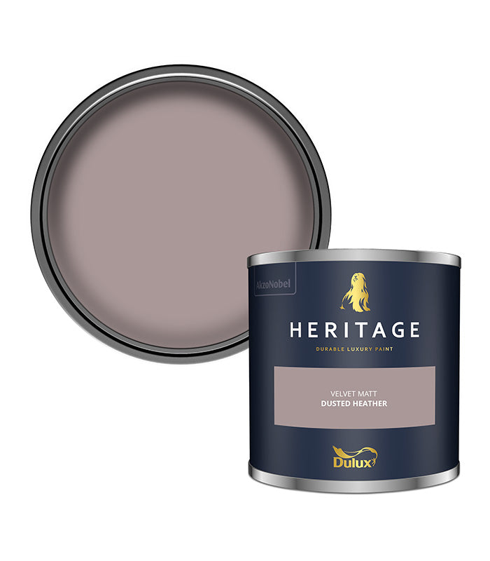Dulux Heritage Velvet Matt - 125ml Tester Pot - Dusted Heather