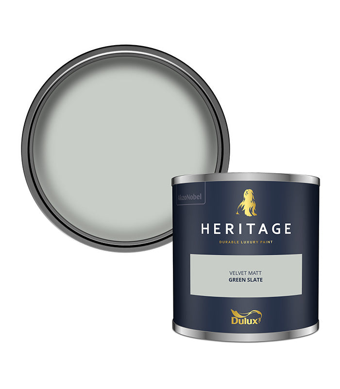 Dulux Heritage Velvet Matt - 125ml Tester Pot - Green Slate