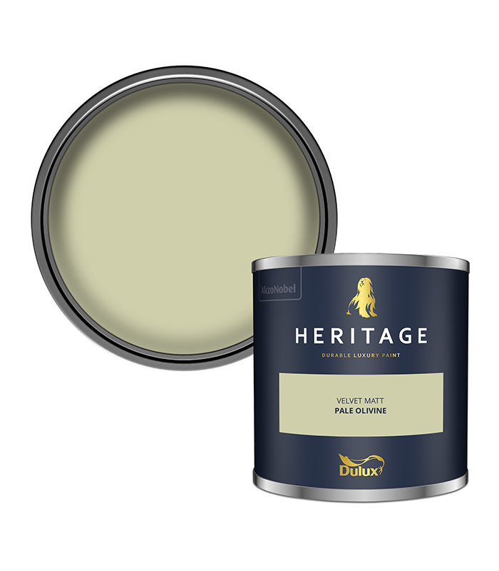 Dulux Heritage Velvet Matt - 125ml Tester Pot - Pale Olivine