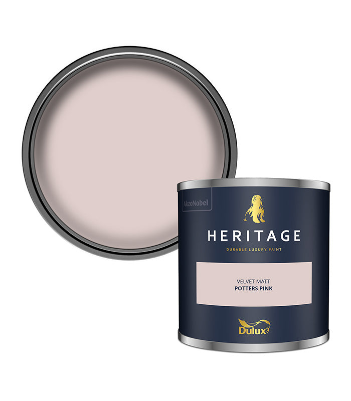 Dulux Heritage Velvet Matt - 125ml Tester Pot - Potters Pink