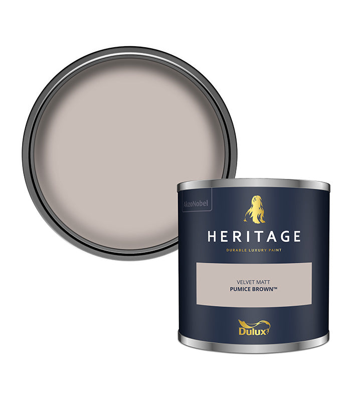 Dulux Heritage Velvet Matt - 125ml Tester Pot - Pumice Brown