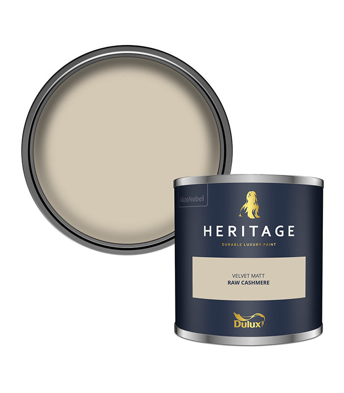 Dulux Heritage Velvet Matt - 125ml Tester Pot - Raw Cashmere