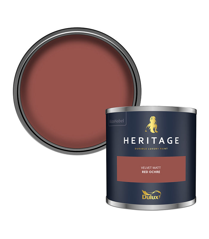 Dulux Heritage Velvet Matt - 125ml Tester Pot - Red Ochre