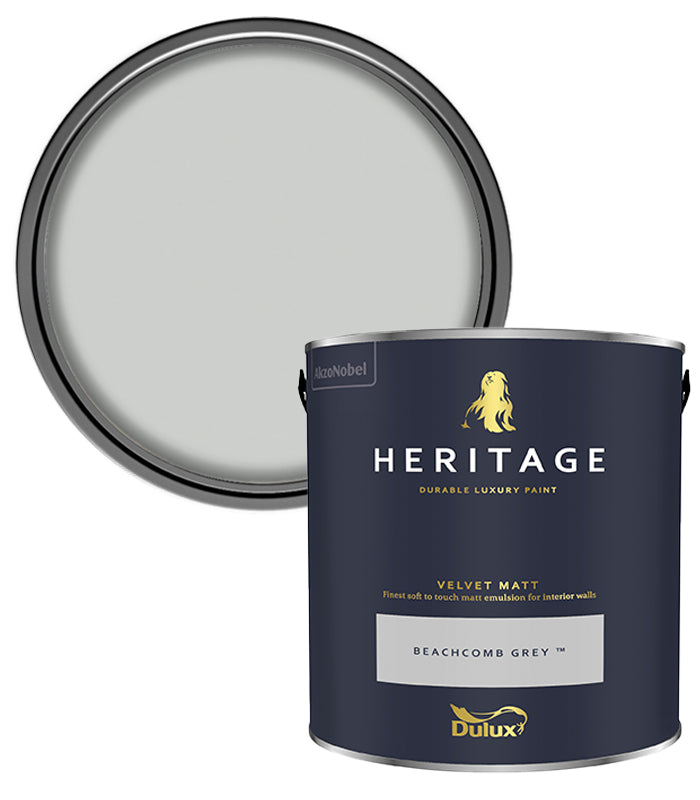 Dulux Heritage Velvet Matt - 2.5L - Beachcomb Grey