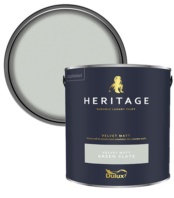 Dulux Heritage Velvet Matt - 2.5L - Green Slate