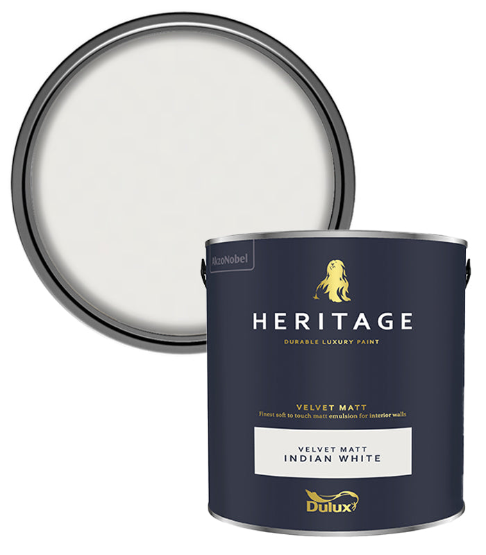 Dulux Heritage Velvet Matt - 2.5L - Indian White