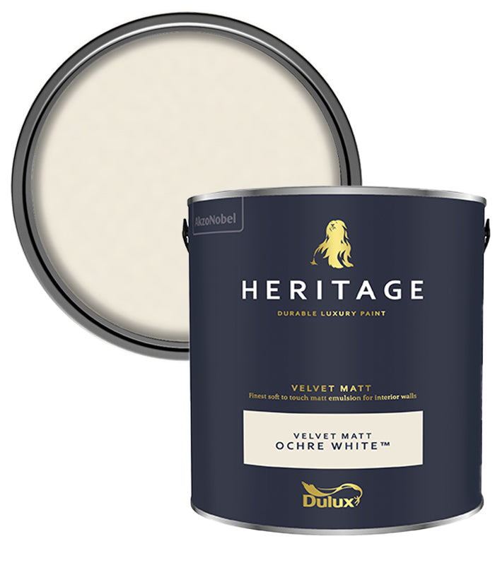 Dulux Heritage Velvet Matt - 2.5L - Ochre White