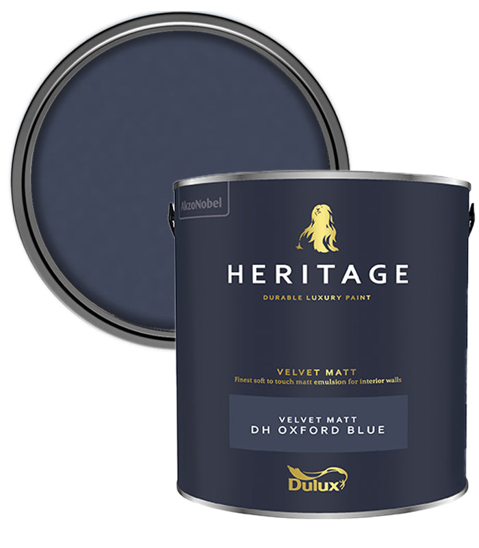 Dulux Heritage Velvet Matt - 2.5L - DH Oxford Blue