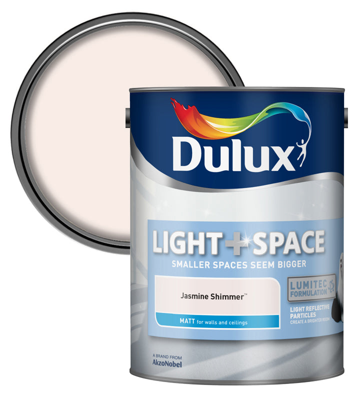 Dulux Retail Matt Light & Space Colours - Jasmine Shimmer - 5L