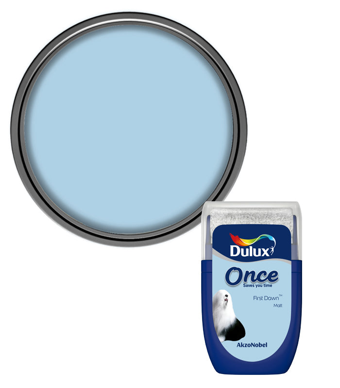 Dulux Retail Once Matt Tester Paint Pot - 30ml - First Dawn