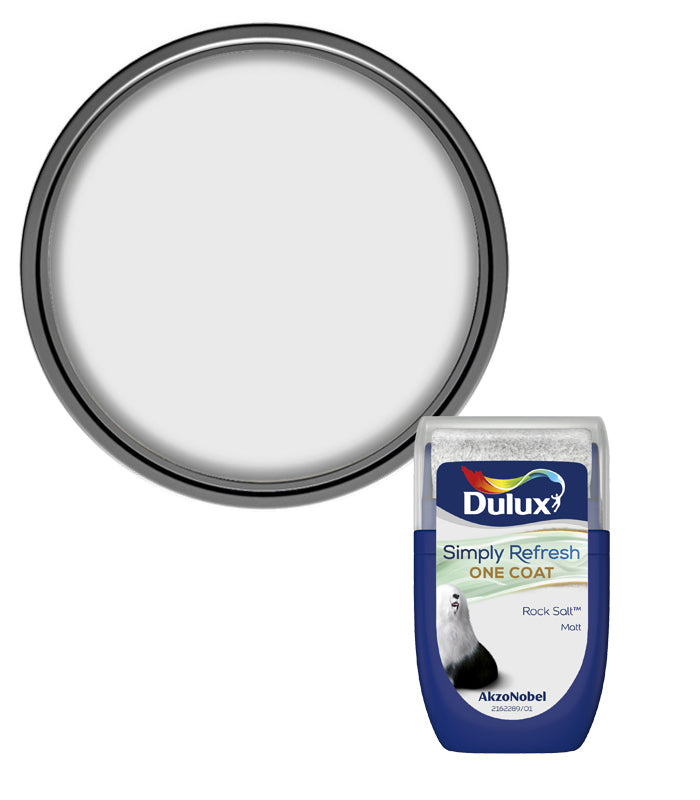 Dulux Simply Refresh One Coat Matt Tester Pot - 30ml - Rock Salt