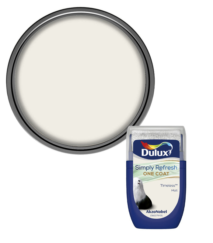 Dulux Simply Refresh One Coat Matt Tester Pot - 30ml - Timeless