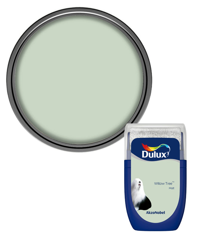 Dulux Retail Matt Emulsion Tester Paint Pot - 30ml - Willow Tree