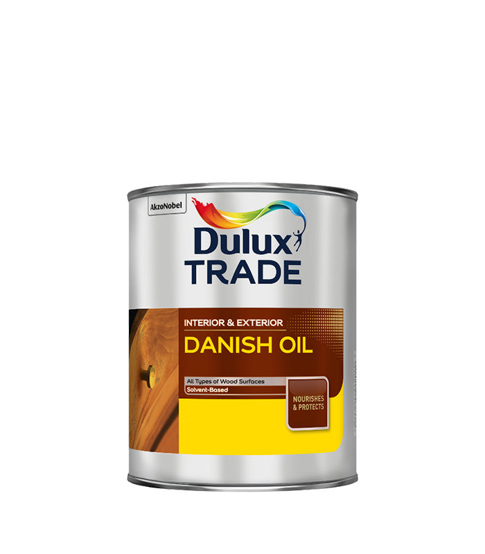 Dulux Trade Danish Oil - 1L - Nourishes & Protects all Types of Wood