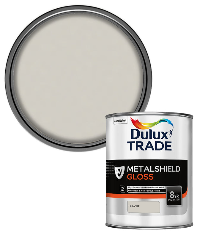 Dulux Trade Metalshield Gloss - Silver - 1L
