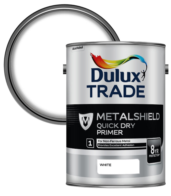Dulux Trade Metalshield Quick Dry Primer - White - 5L