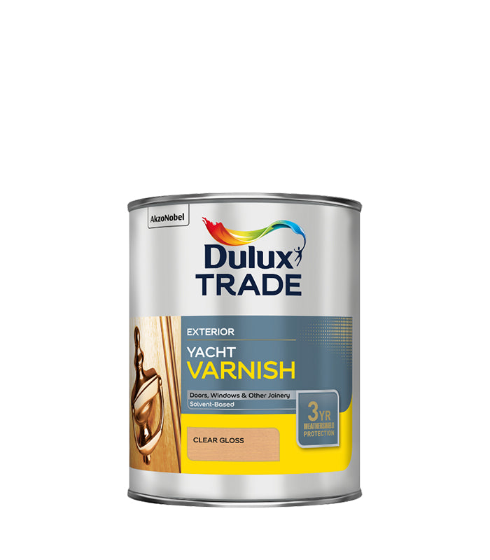 Dulux Trade Weathershield Yacht Varnish - 1L