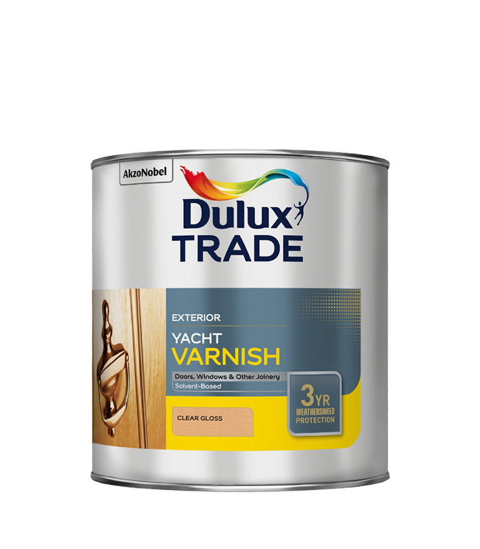 Dulux Trade Weathershield Yacht Varnish - 2.5L