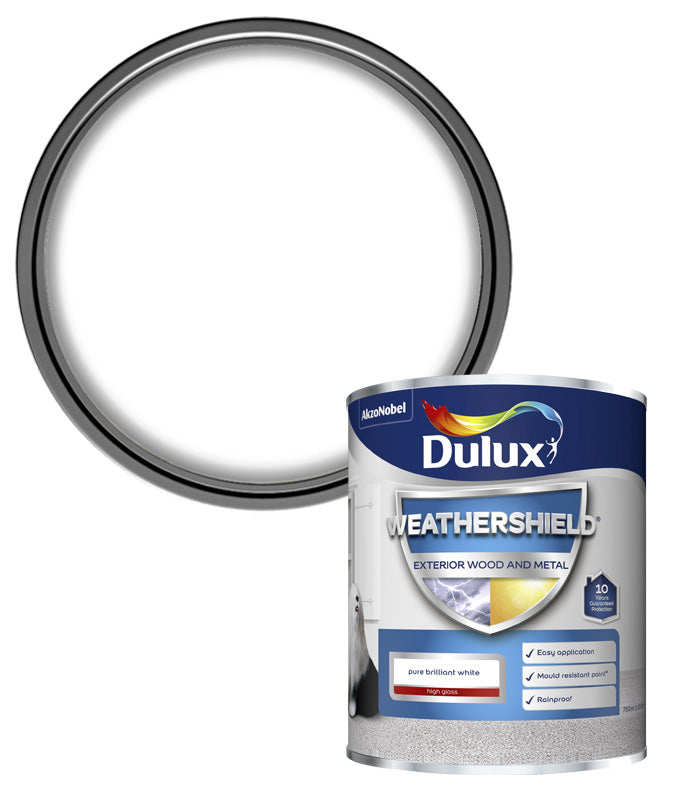 Dulux Weathershield Exterior Gloss PBW 750ml