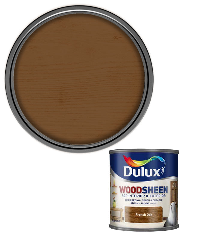 Dulux Woodsheen - Interior & Exterior - French Oak - 250ML