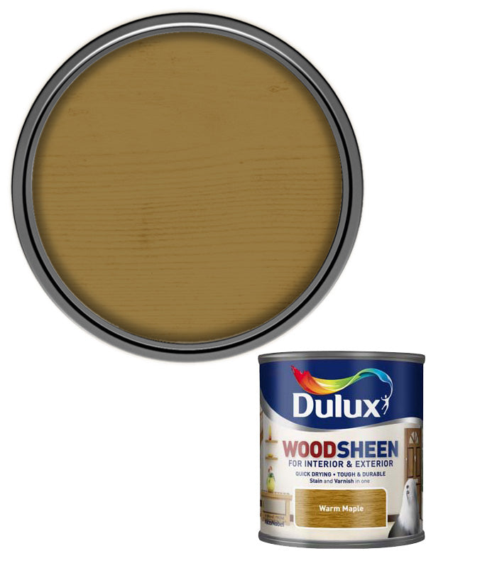 Dulux Woodsheen - Interior & Exterior - Warm Maple - 250ML