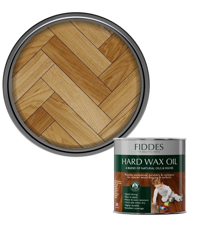 Fiddes Hard Wax Oil - 250ml - Whiskey