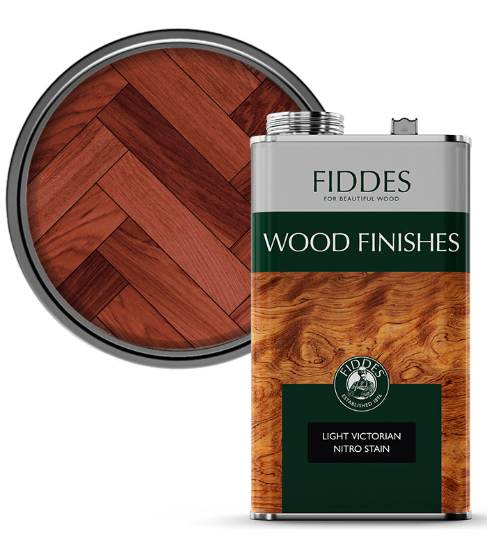 Fiddes - Nitro Floor Stain - 5 Litre - Light Victorian