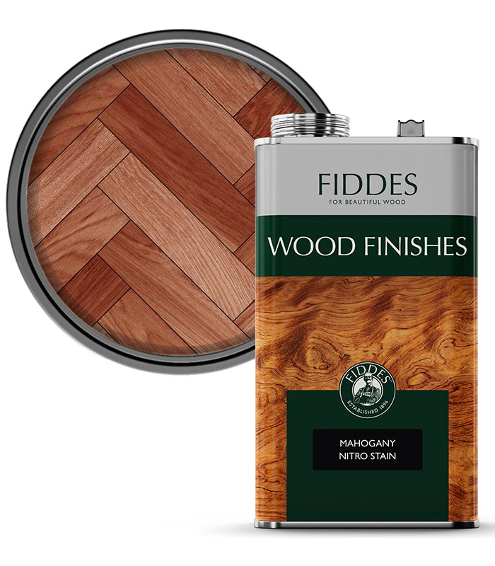 Fiddes - Nitro Floor Stain - 5 Litre - Mahogany