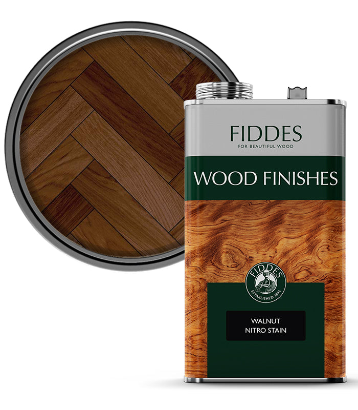 Fiddes - Nitro Floor Stain - 5 Litre - Walnut