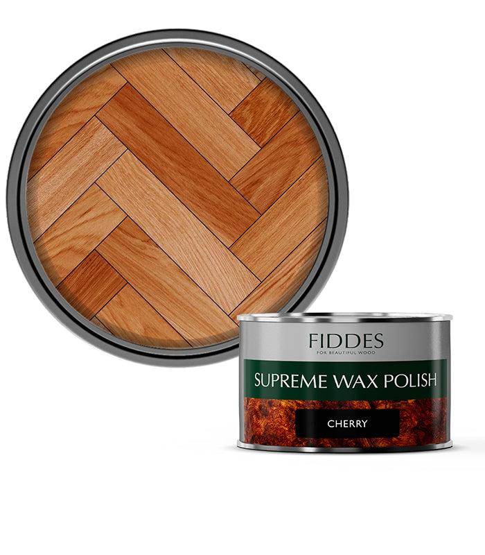 Fiddes - Supreme Furniture and Woodwork Wax Polish - 400ml - Cherry