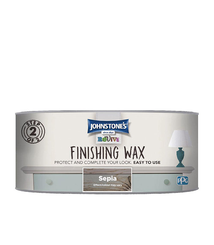 Johnstones Revive Furniture Finishing Wax - Sepia - 500ml
